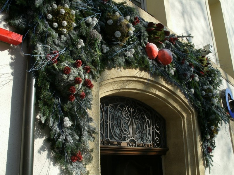 Façade de noël, location de décor pour les fêtes  Aix en Provence