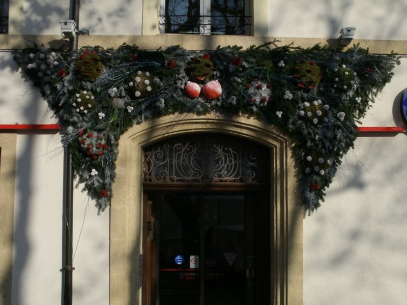 Façade de noël, location de décor pour les fêtes  Aix en Provence