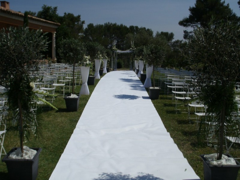 ALLEE NUPTIALE  MARIAGE AIX MARSEILLE AUBAGNE SALON DE PROVENCE REGIONPACA
