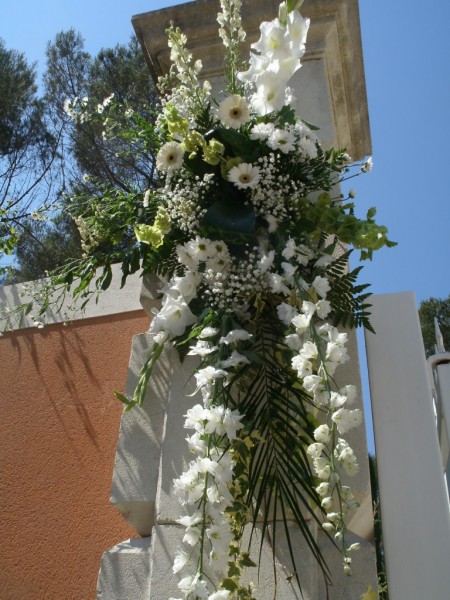 coeur de cérémonie de mariage décor en extérieur  aix marseille aubagne berre L'etang région PACA
