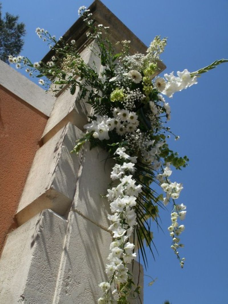 coeur de cérémonie de mariage décor en extérieur  aix marseille aubagne berre L'etang région PACA
