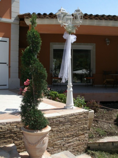 Décoration végétale florale Mariage en Pays d'Aix Marseille PACA Rhônes Alpes