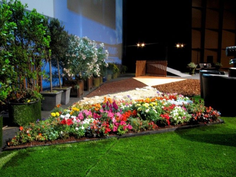 Création scène végétale location de décor plantes et fleurs  Marseille