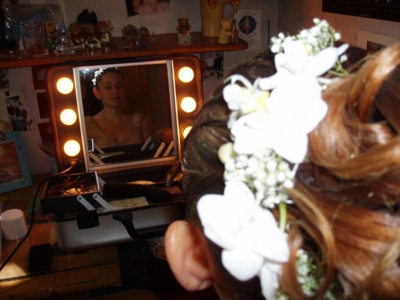 MARIAGE DECORS FLORAUX BOUQUET  MARIEE VOITURE PACA VAUCLUSE RHONES ALPES