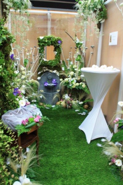 Décoration florale pour stand et exposition à Avignon