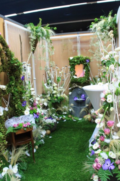 Décoration florale pour stand et exposition à Avignon