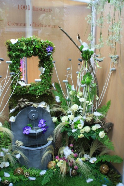 Conception, réalisation de décor de stand et scène pour salon du mariage Avignon