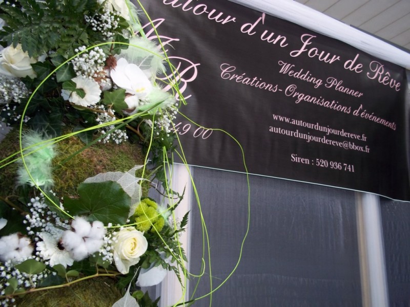 Décor floral à la location pour scène et exposition Avignon