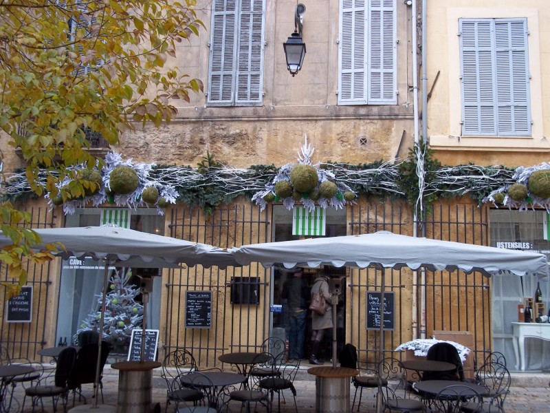 Décoration de noël pour entreprise et commerce, à location Aix en Provence
