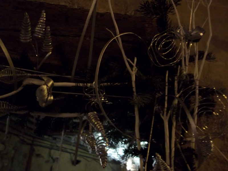 Décoration de noël pour façades de galerie, commerce, restaurant Aix en Provence