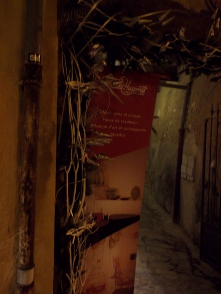 Décoration de noël pour façades de galerie, commerce, restaurant Aix en Provence