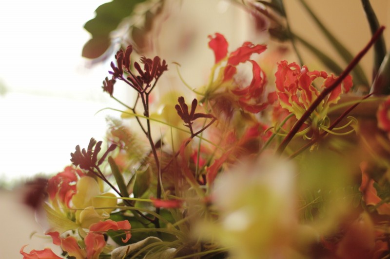 Décoration florale, centre de table pour soirée, gala, dîner spectacle Marseille