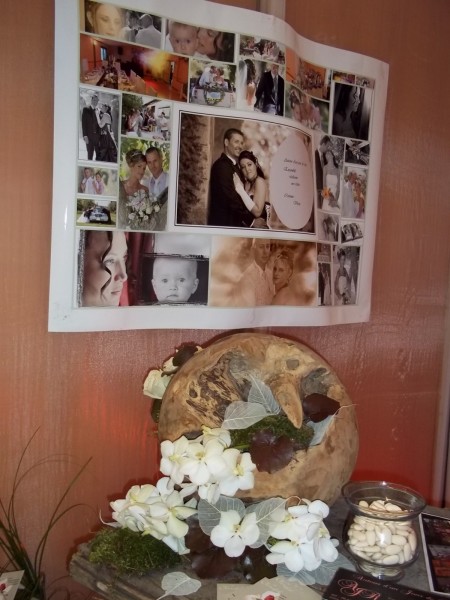 Création florale et végétale naturelle de scène et stand pour salon Vitrolles