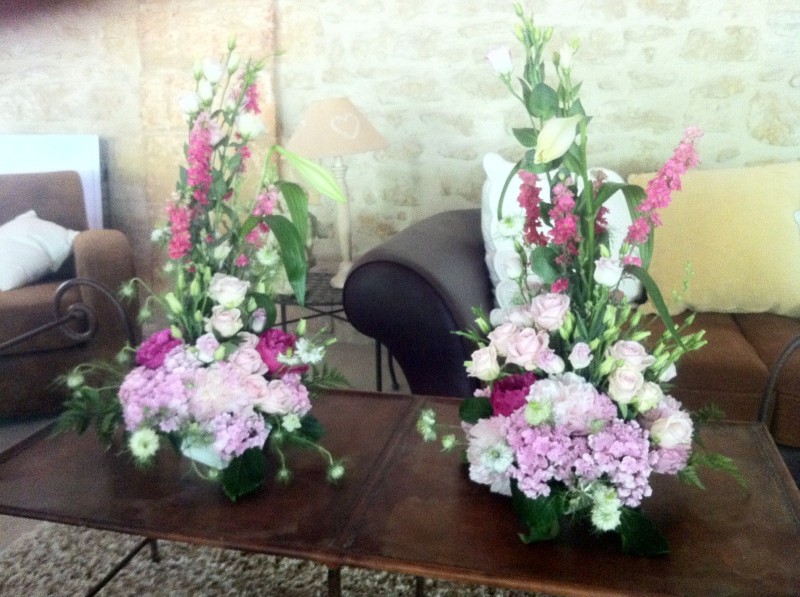 DECORATION FLORALE SALLE DE  MARIAGE BUFFET TRAITEUR AIX EN PROVENCE PACA CAMARGUE ARLES NIMES MONPTELLIER