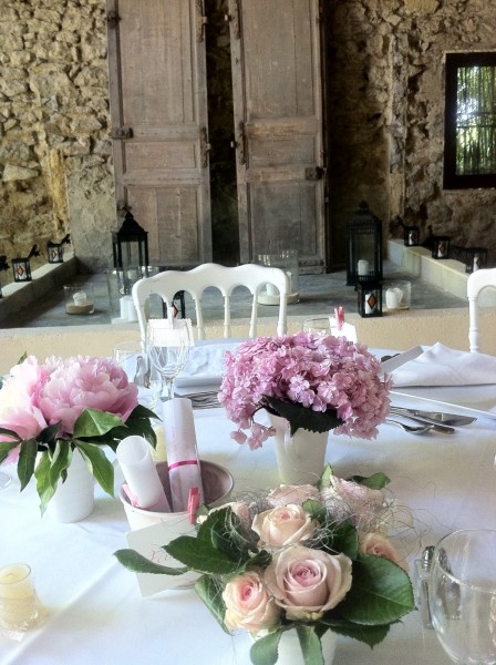 CENTRE DE TABLE COMPOSITION BUFFET TRAITEUR MARIAGE  PACA VAUCLUSE GARD VAR