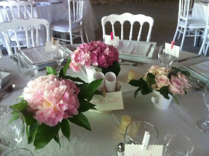 CENTRE DE TABLE COMPOSITION BUFFET TRAITEUR MARIAGE  PACA VAUCLUSE GARD VAR