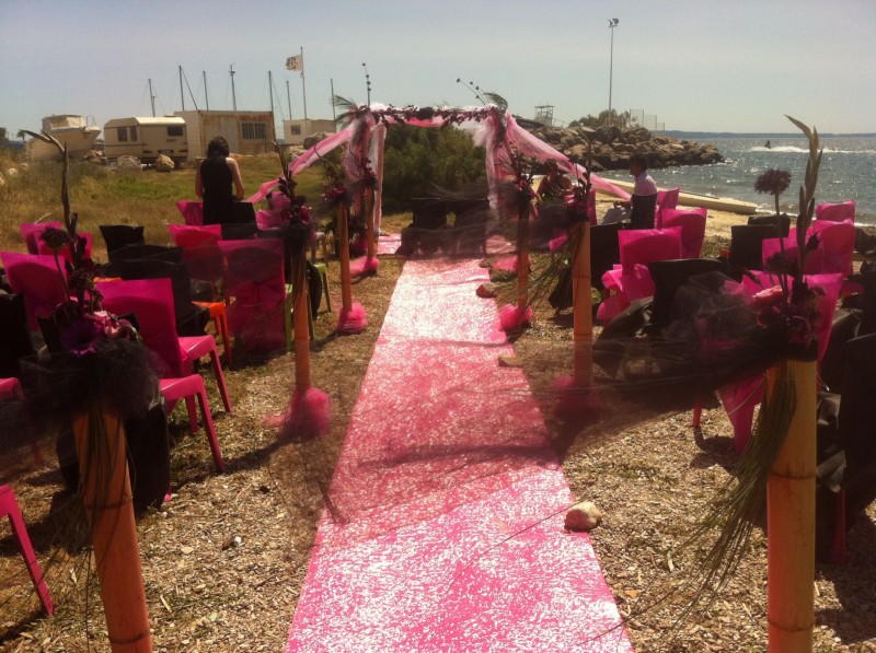 arche nuptiale décoration église pour mariage en paca aix en provence avignon salon de provence