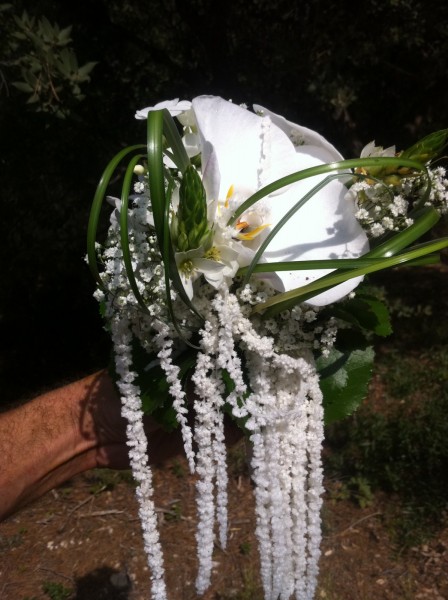BOUQUET DE LA MARIEE DEMOISELLE D'HONNEUR DECORATION MARIAGE  PACA MARSEILLE AIX EN PROVENCE AVIGNON
