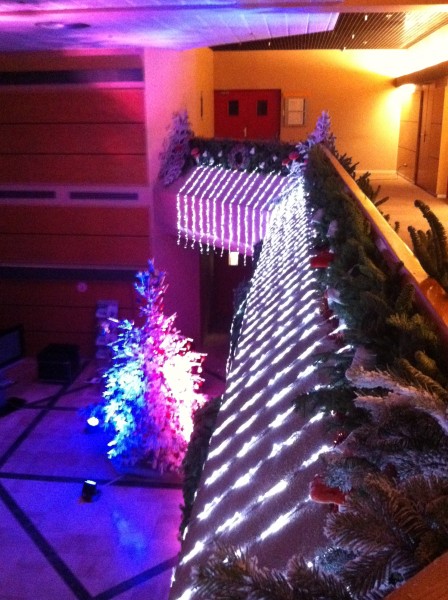 décor de façade noel Marignanne