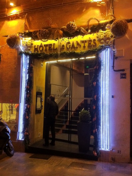 décor noel montage pour façade Aix en Provence