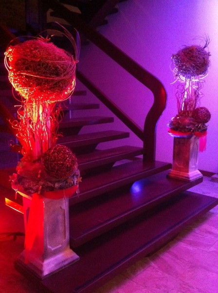 décor de noël pour façade de commerce Marignanne