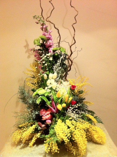 Décoration florale par abonnement ou vente pour salon exposition Avignon