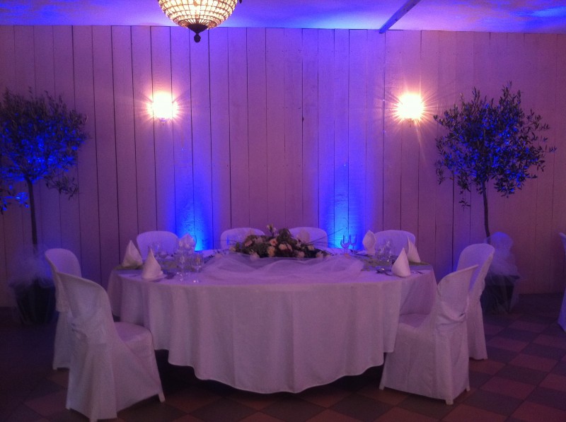 compositions florales pour mariage buffet traiteur centre de table décor de salle de réception paca avignon aix en provence