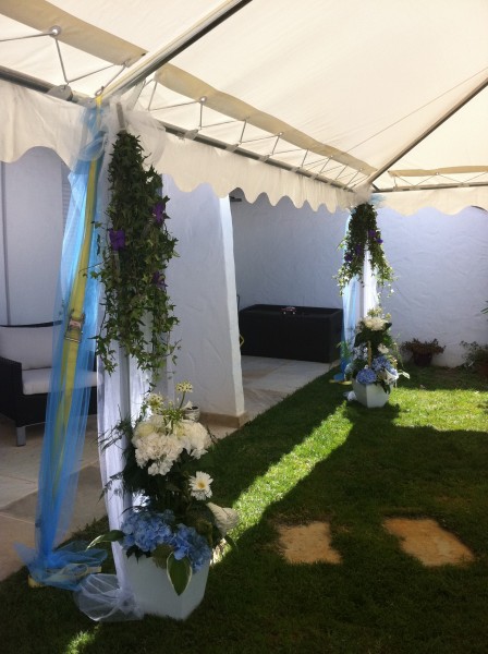 décoration florale de tente et chapiteau de réception et cérémonie paca avignon salon de provence aix en provence