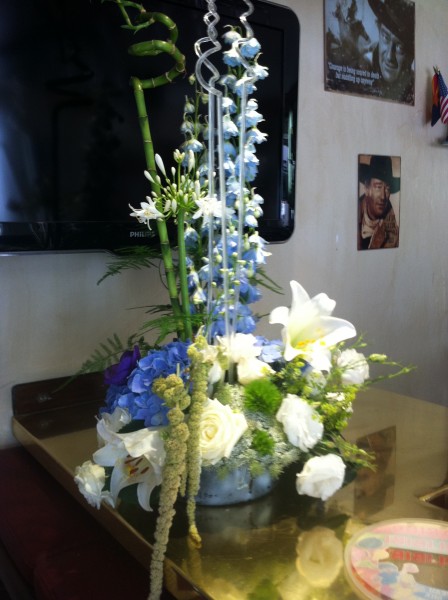 compositions florales pour mariage buffet traiteur centre de table décor de salle de réception paca avignon aix en provence