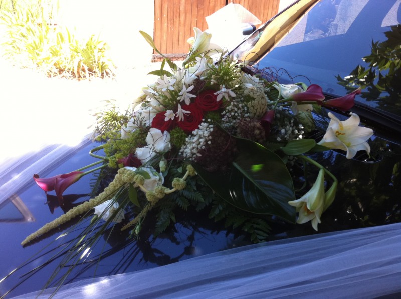 Voiture Cortége mariage  décoration Avignon Arles Apt Aix en Provence région PACA
