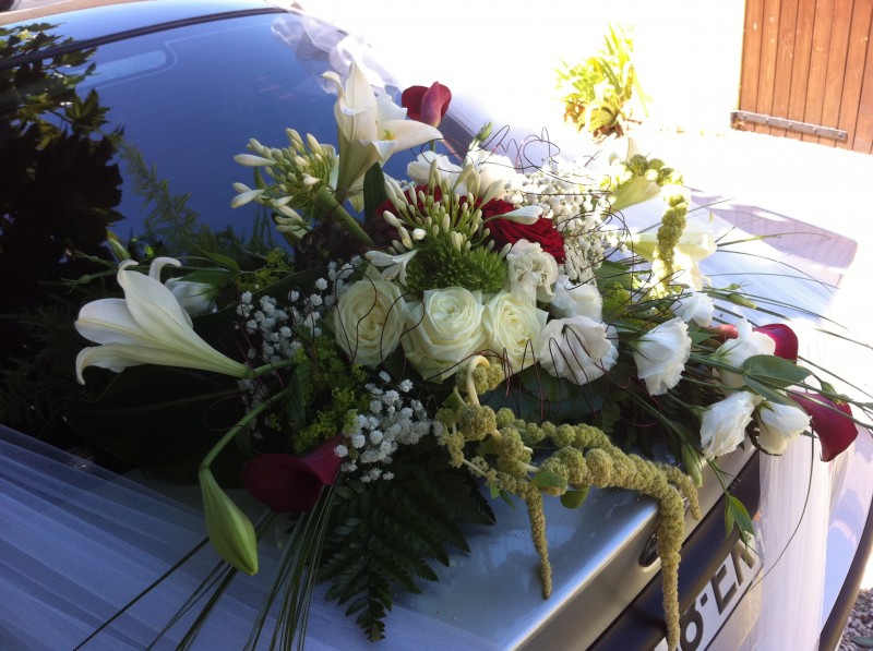 Voiture Cortége mariage  décoration Avignon Arles Apt Aix en Provence région PACA