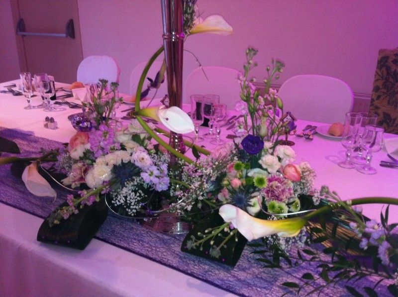 Centre de table de mariage