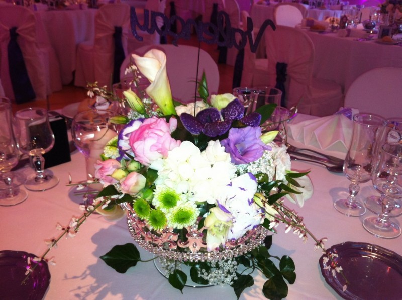 Centre de table de mariage