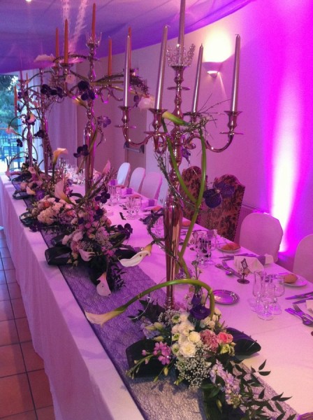 Centre de table de mariage