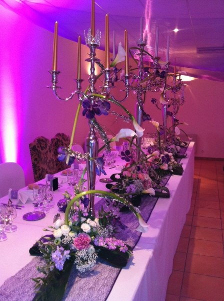Centre de table de mariage