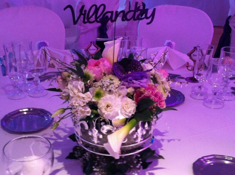 Centre de table de mariage