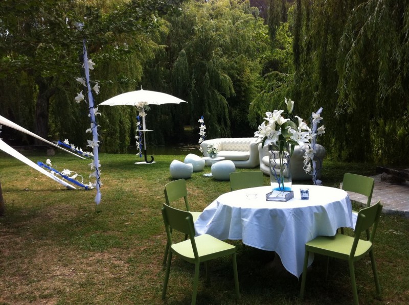 décoration florale de tente de réception Toulon