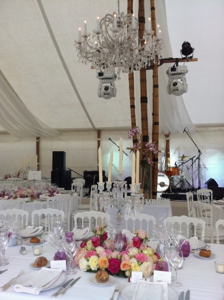 Centre de table de mariage
