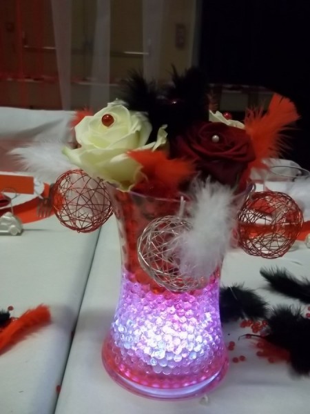 Centre de table de mariage