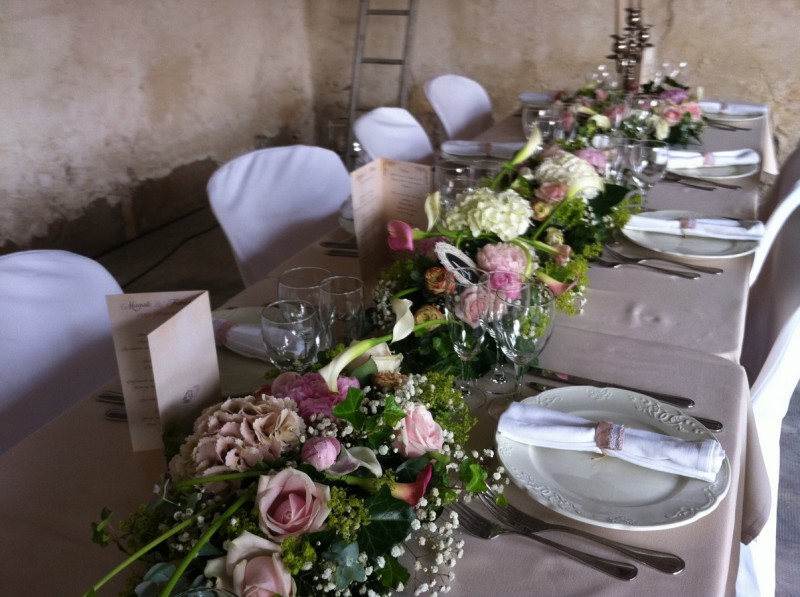 Centre de table de mariage