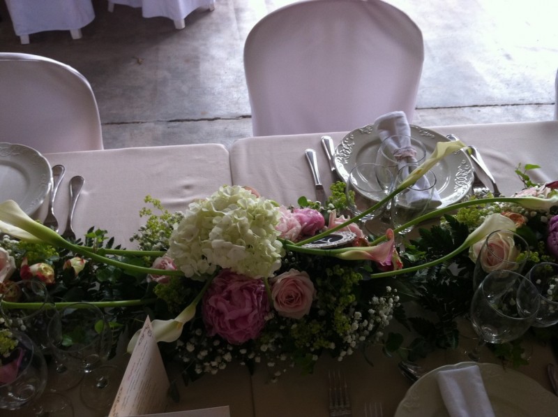 Centre de table de mariage