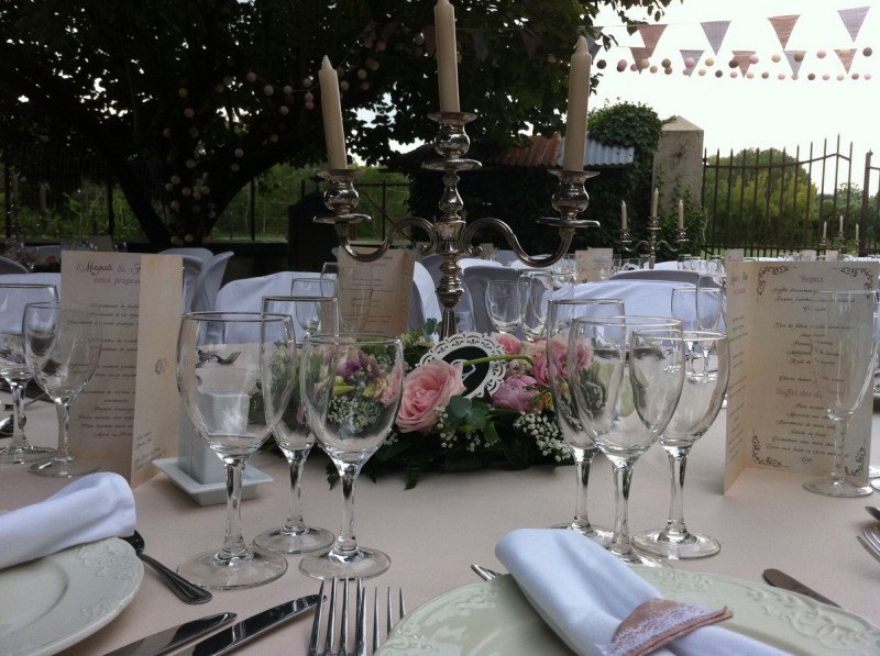 Centre de table de mariage