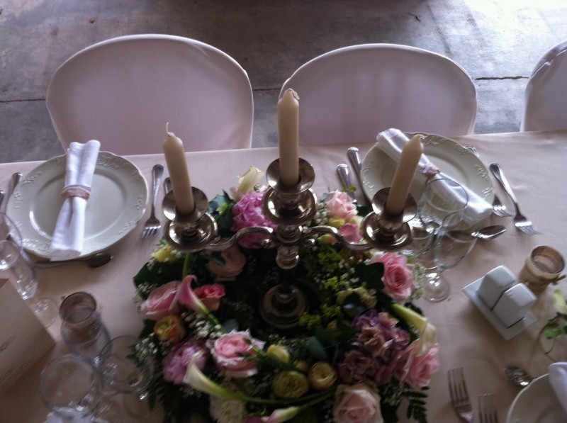 Centre de table de mariage