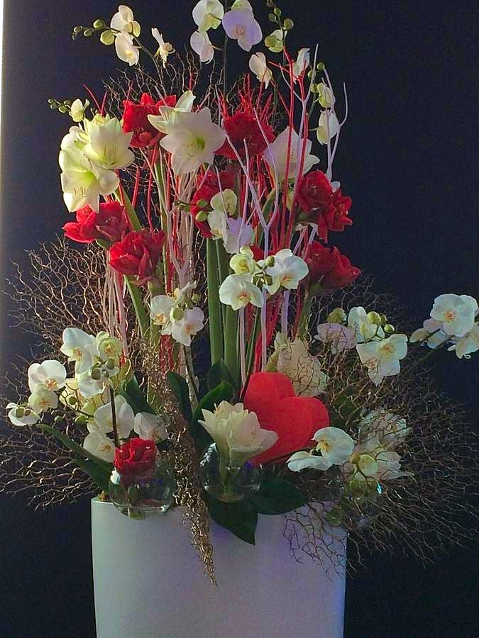 Notre zone d'activité pour ce service Composition florale pour anniversaire ou mariage