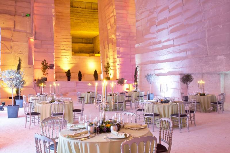 Notre zone d'activité pour ce service Création de composition florale de centre de table pour mariage et événement privé