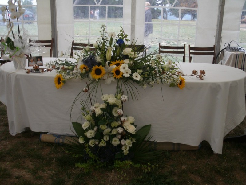 Notre zone d'activité pour ce service Décoration de salle de réception et lieu de cérémonie de mariage par fleuriste